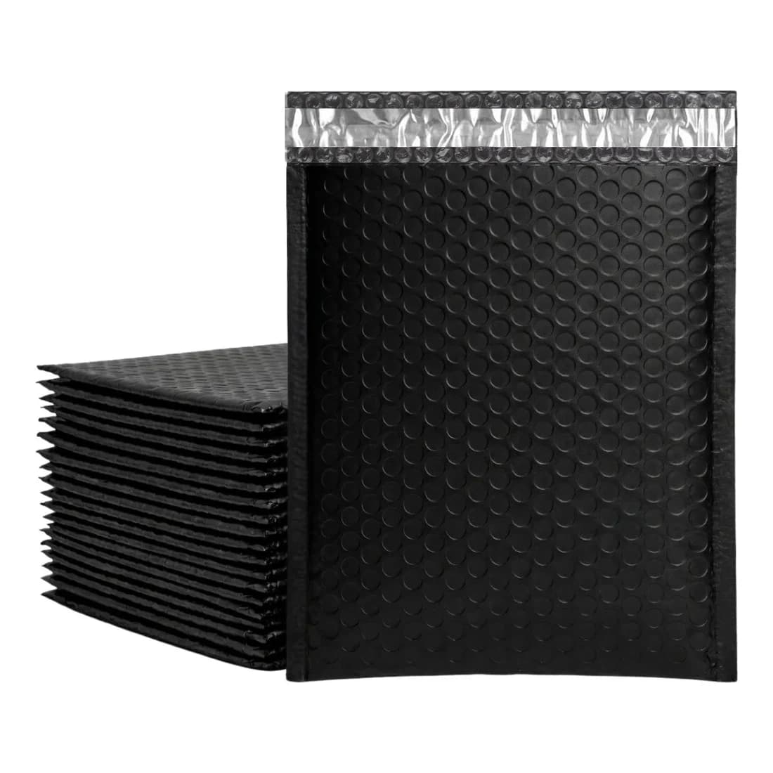 10 x 15 +5 cm Siyah Balonlu Kargo Poşeti